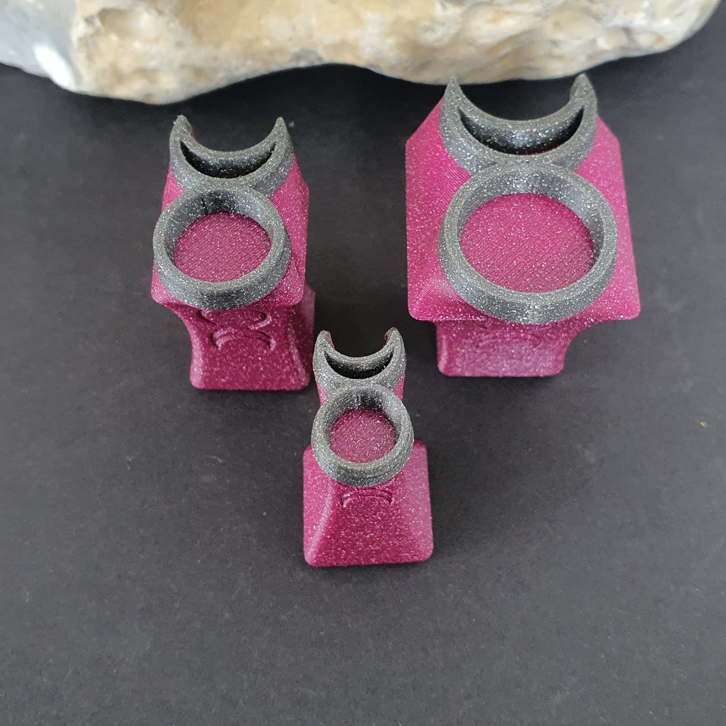 Stempelset 3er Gehörnter Gott