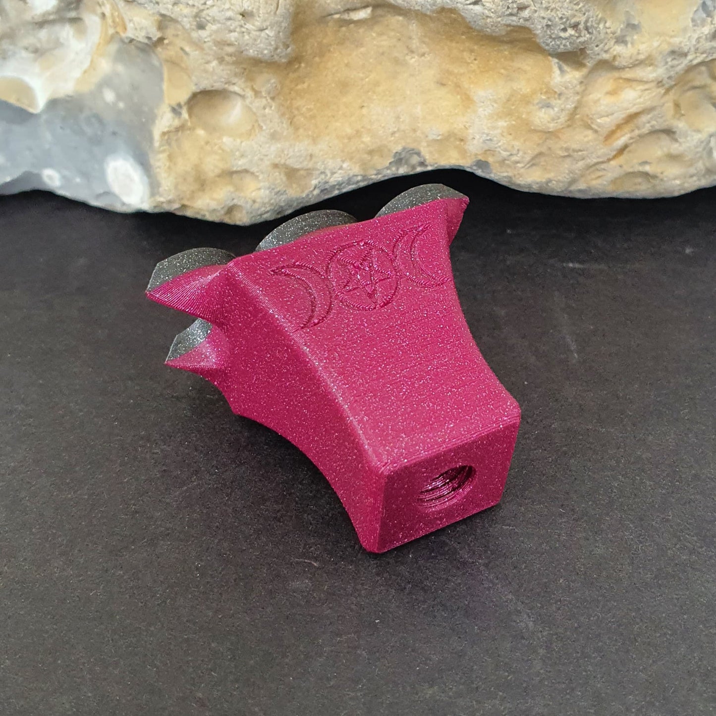 Stempel Dreifaltige Göttin mit Pentagramm