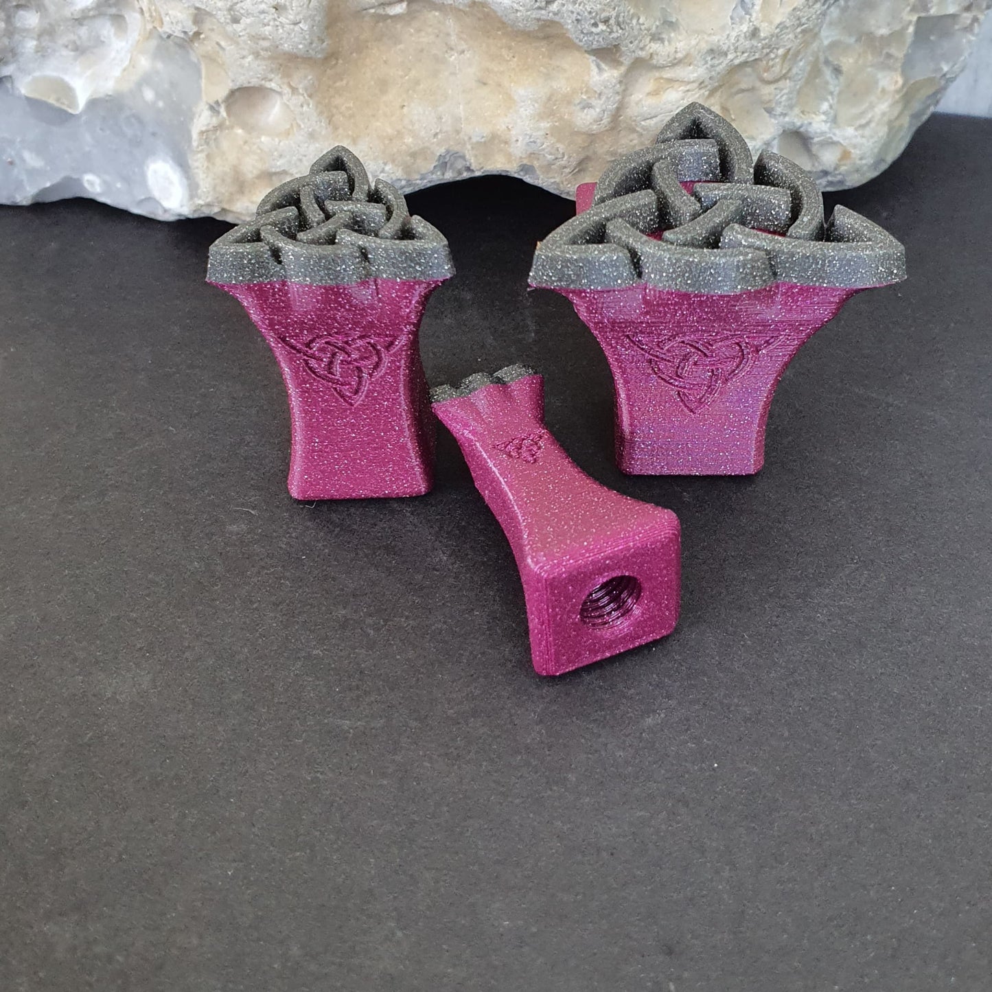 Stempelset 3er Dreifachknoten Kreis