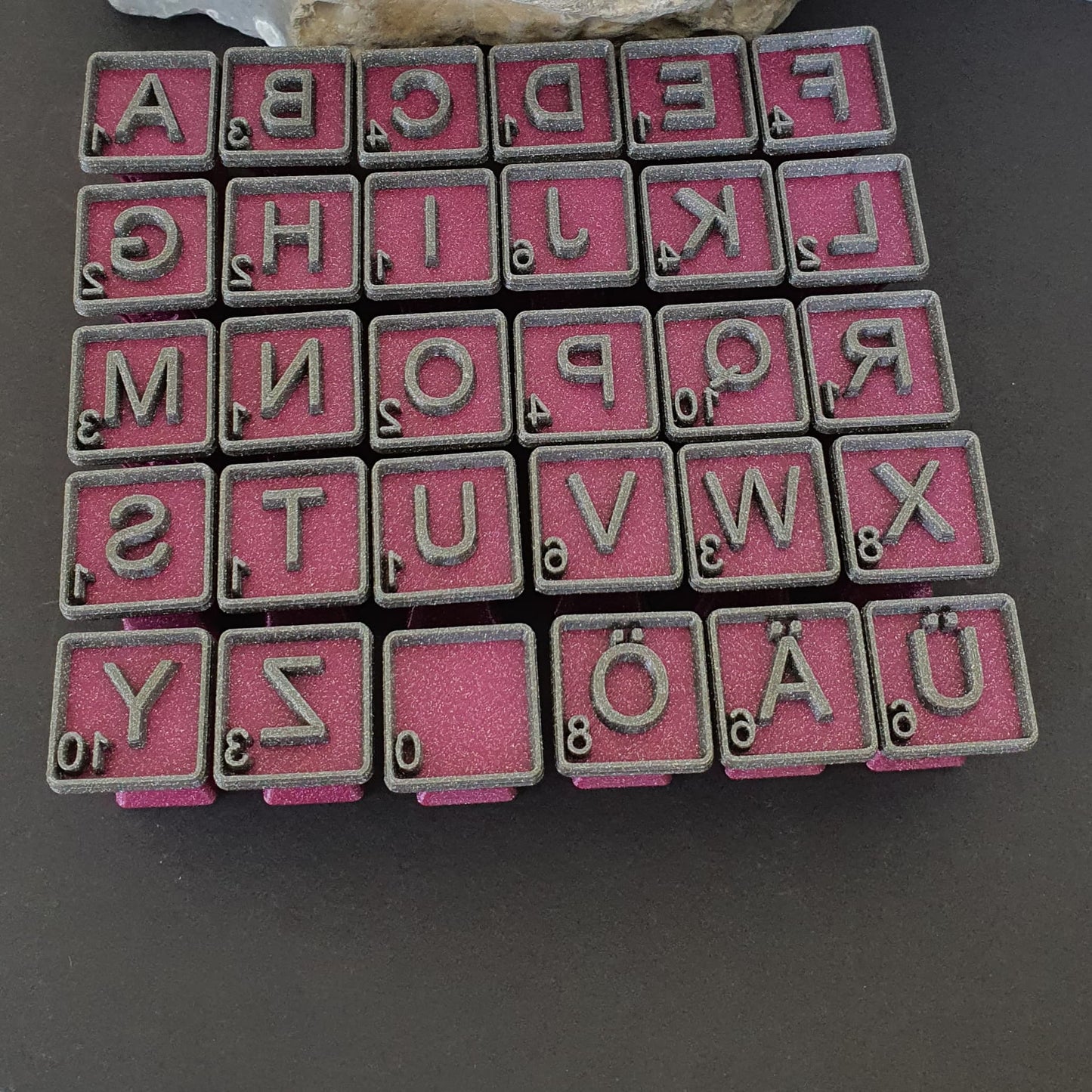 Stempelset Wort - Spiel Alphabet