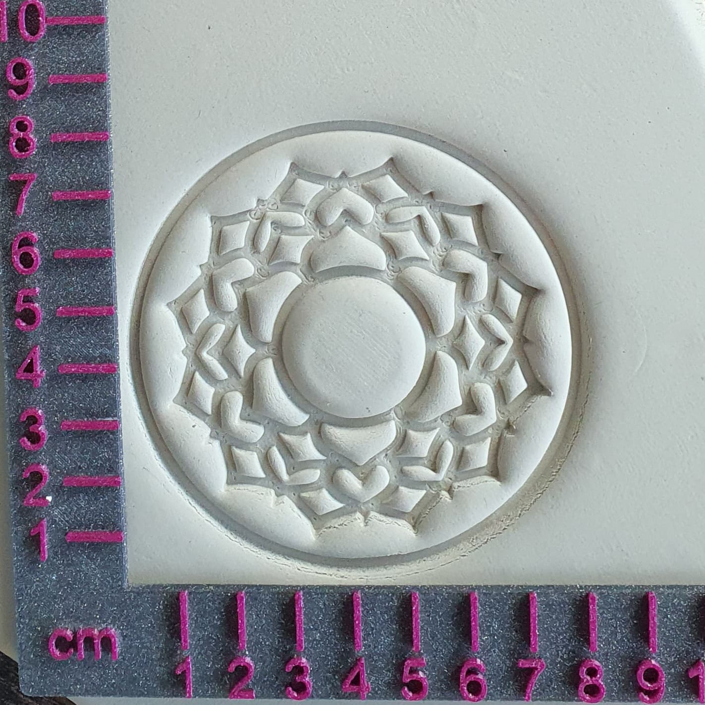 Stempelplatten 7 Chakren / Chakras / Chakra