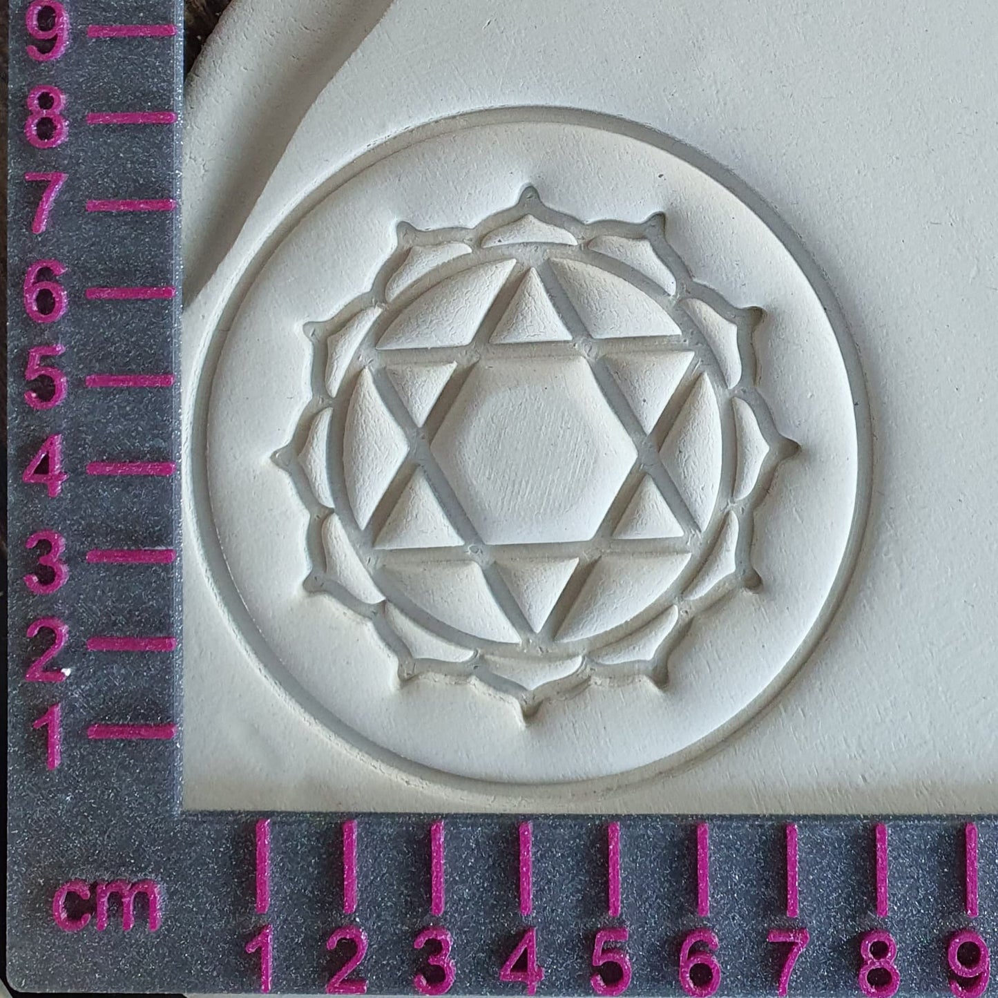 Stempelplatten 7 Chakren / Chakras / Chakra