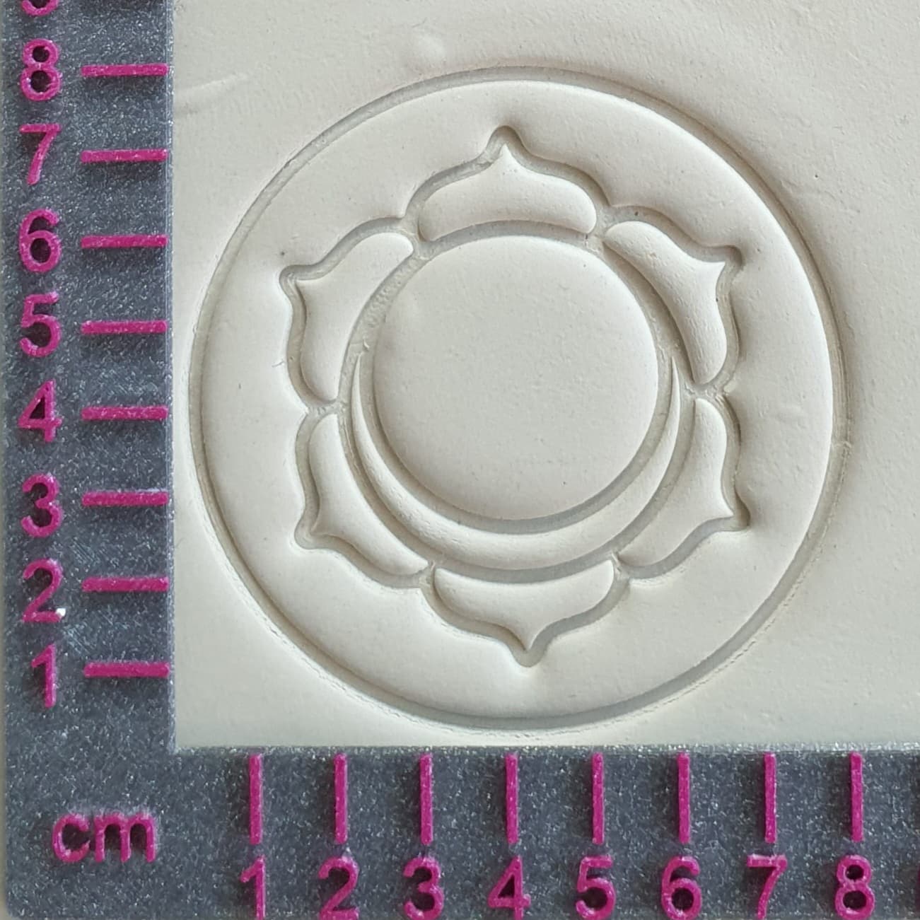 Stempelplatten 7 Chakren / Chakras / Chakra