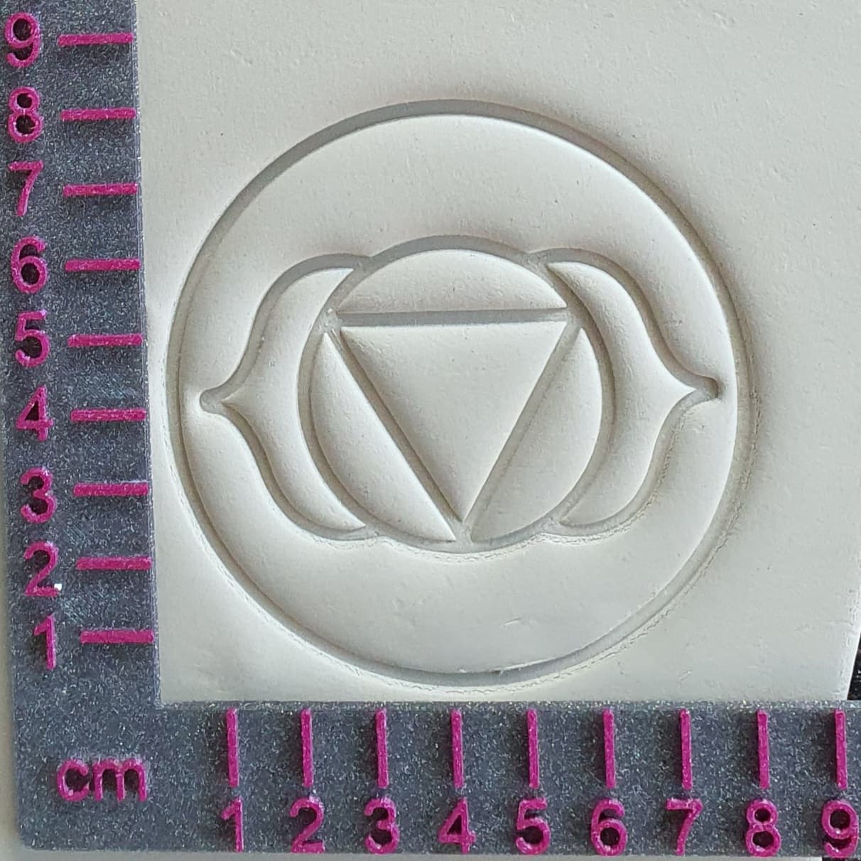 Stempelplatten 7 Chakren / Chakras / Chakra