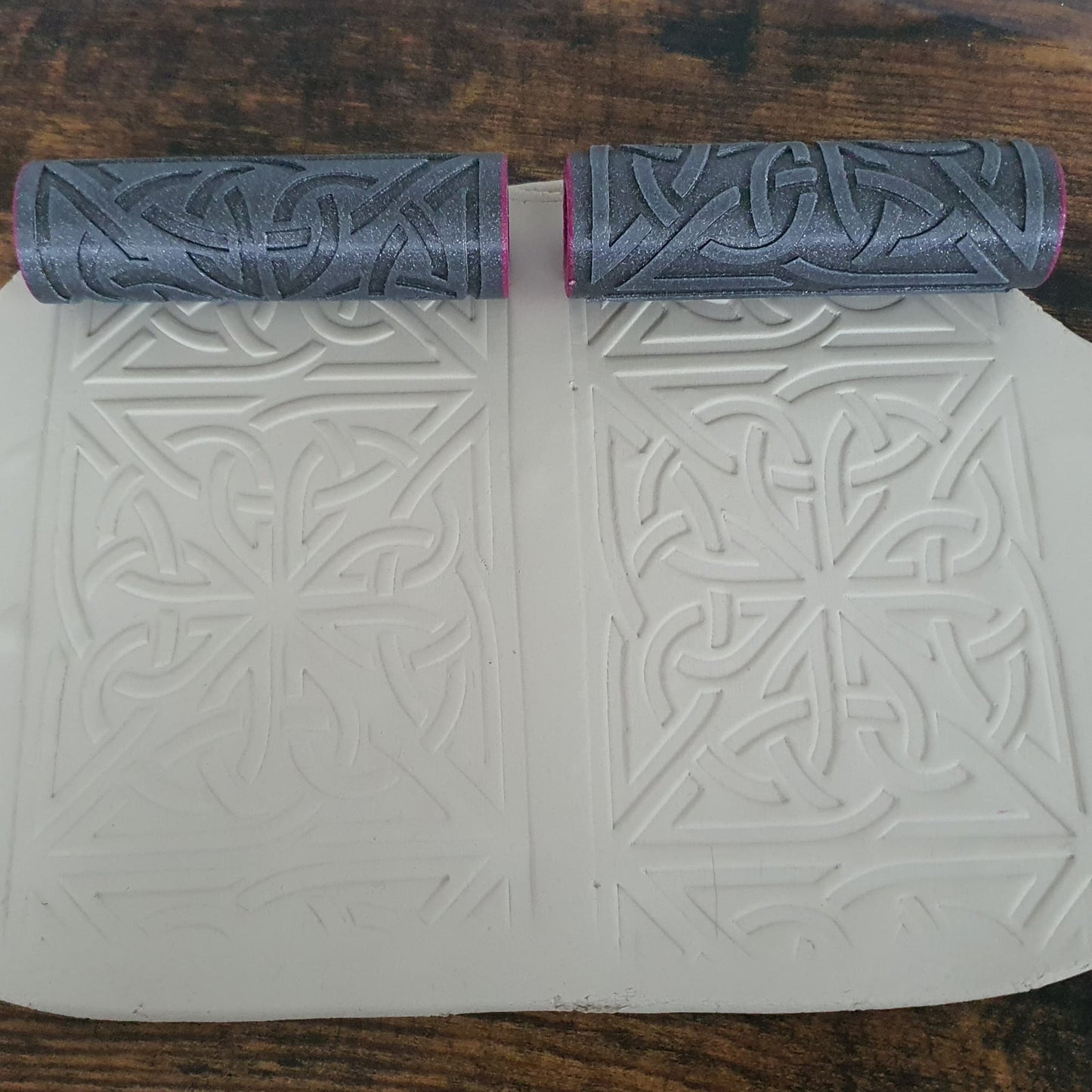 Prägerollen ( Set - Positiv & Negativ ) Keltische Motive #5