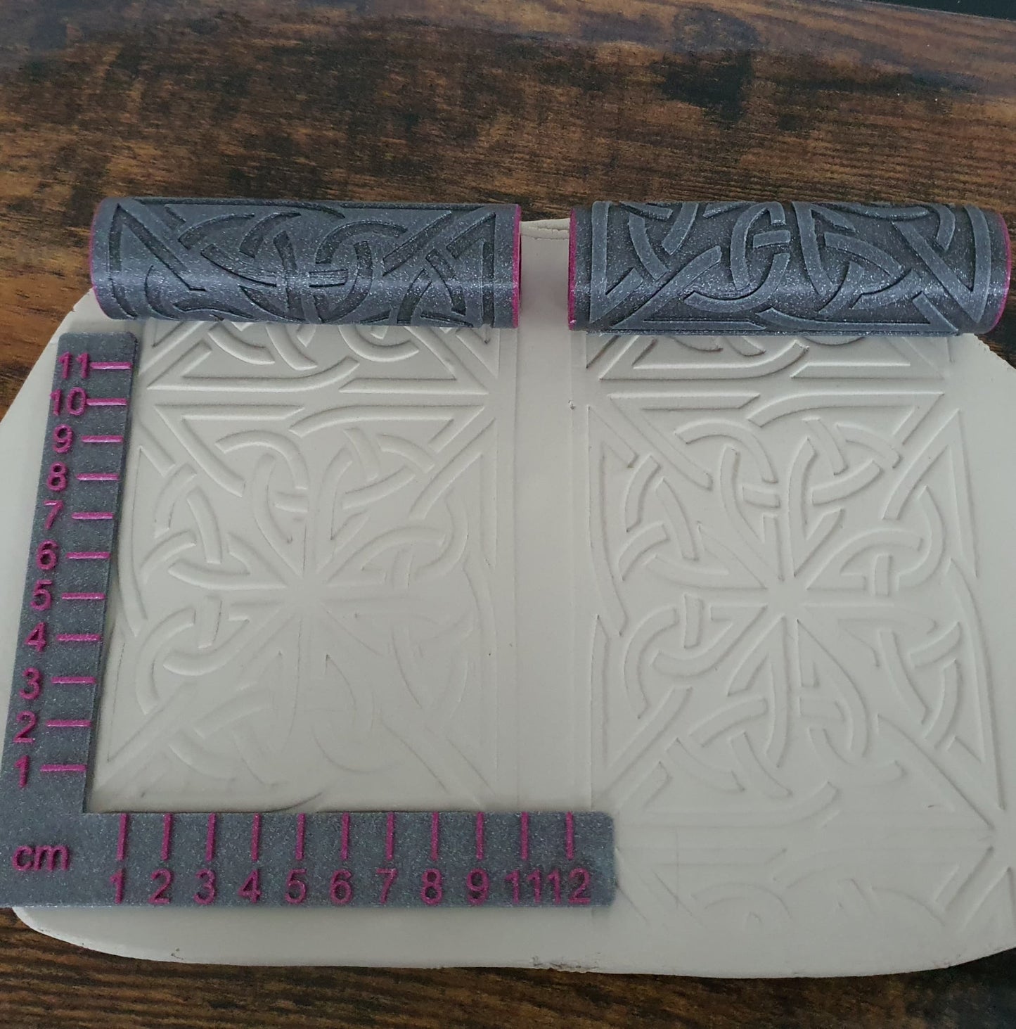 Prägerollen ( Set - Positiv & Negativ ) Keltische Motive #5