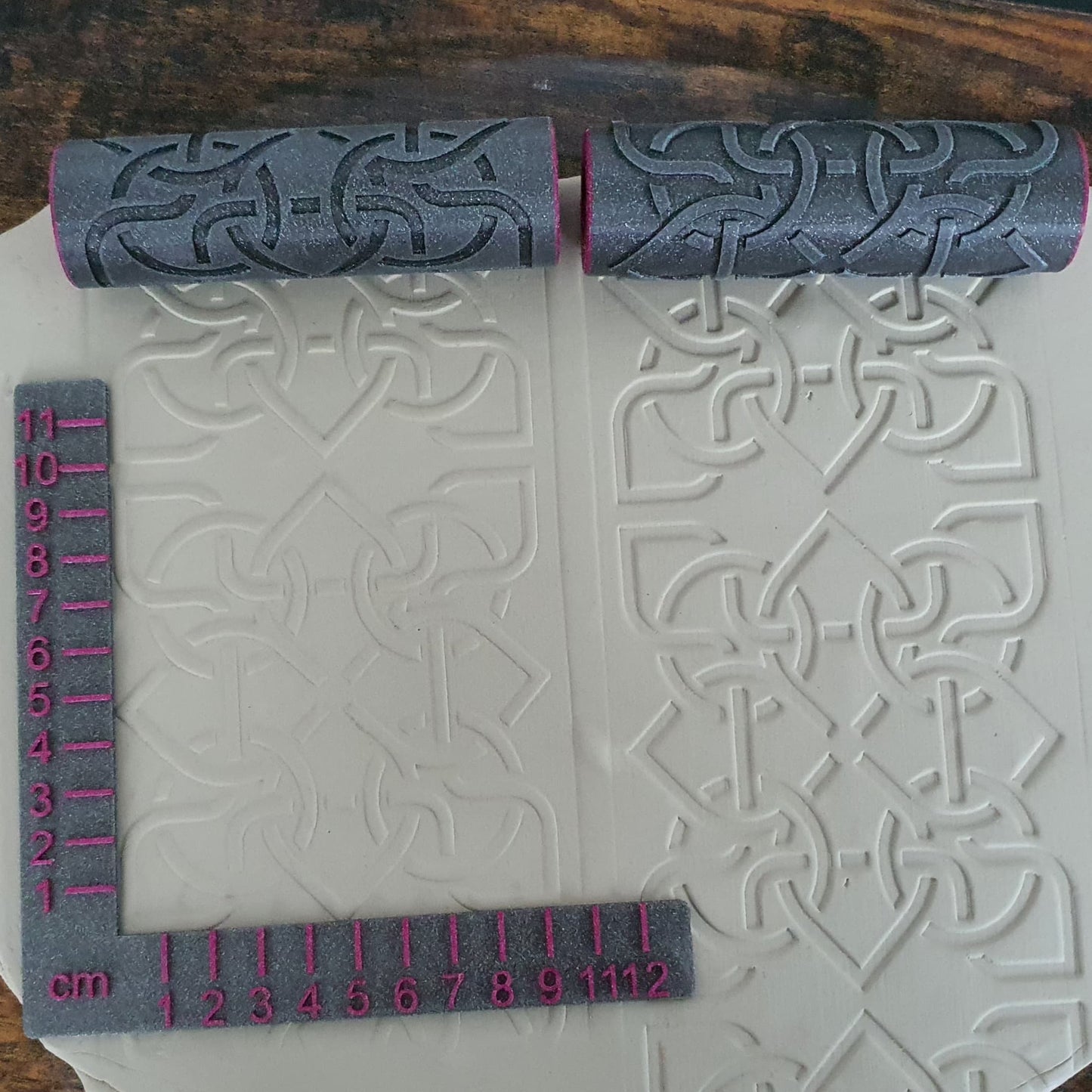 Prägerollen ( Set - Positiv & Negativ ) Keltische Motive #6