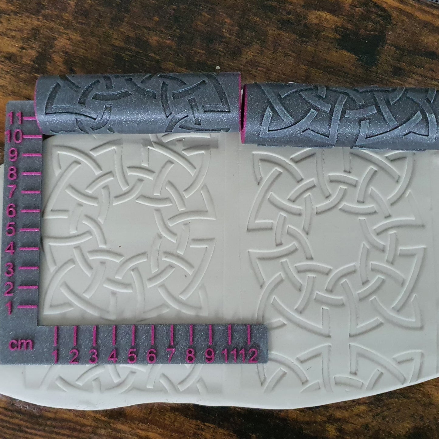 Prägerollen ( Set - Positiv & Negativ ) Keltische Motive #7