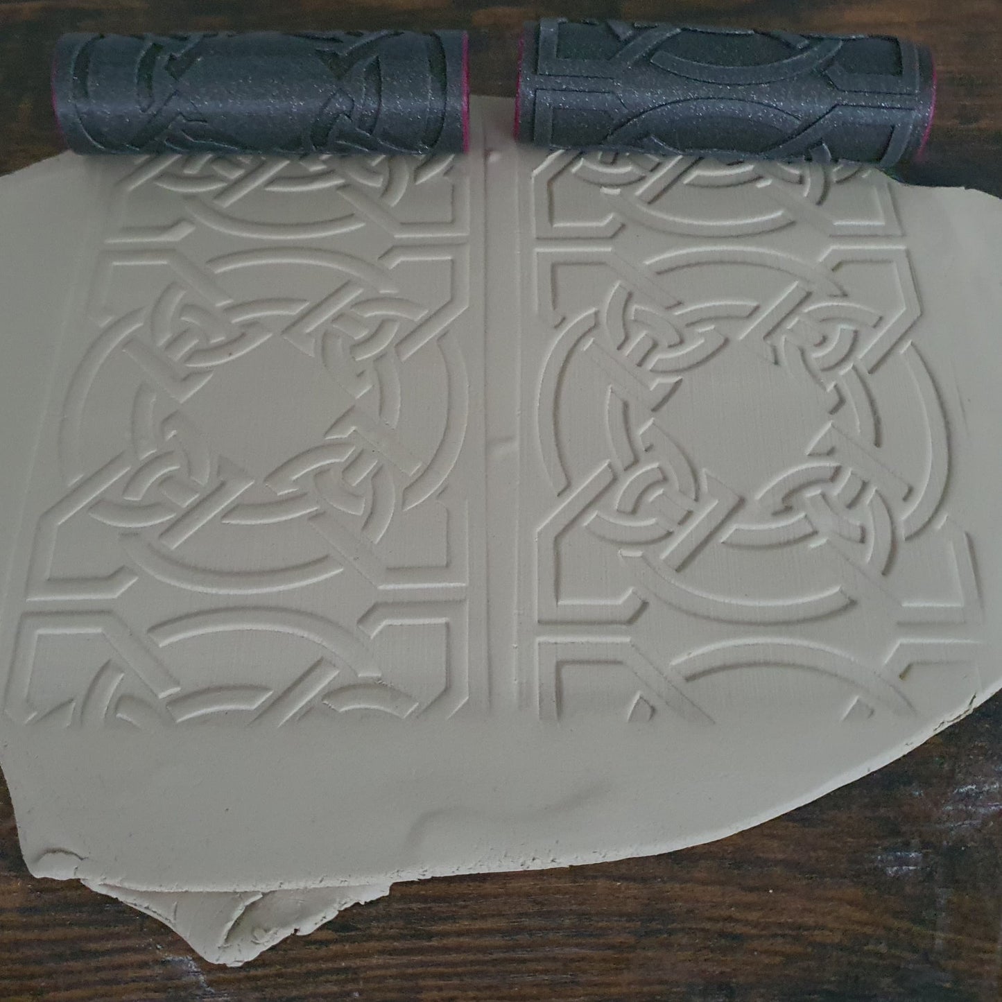 Prägerollen ( Set - Positiv & Negativ ) Keltische Motive #12