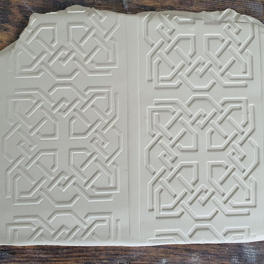 Rouleaux de gaufrage (Ensemble - Positif & Négatif) Motifs celtiques #17