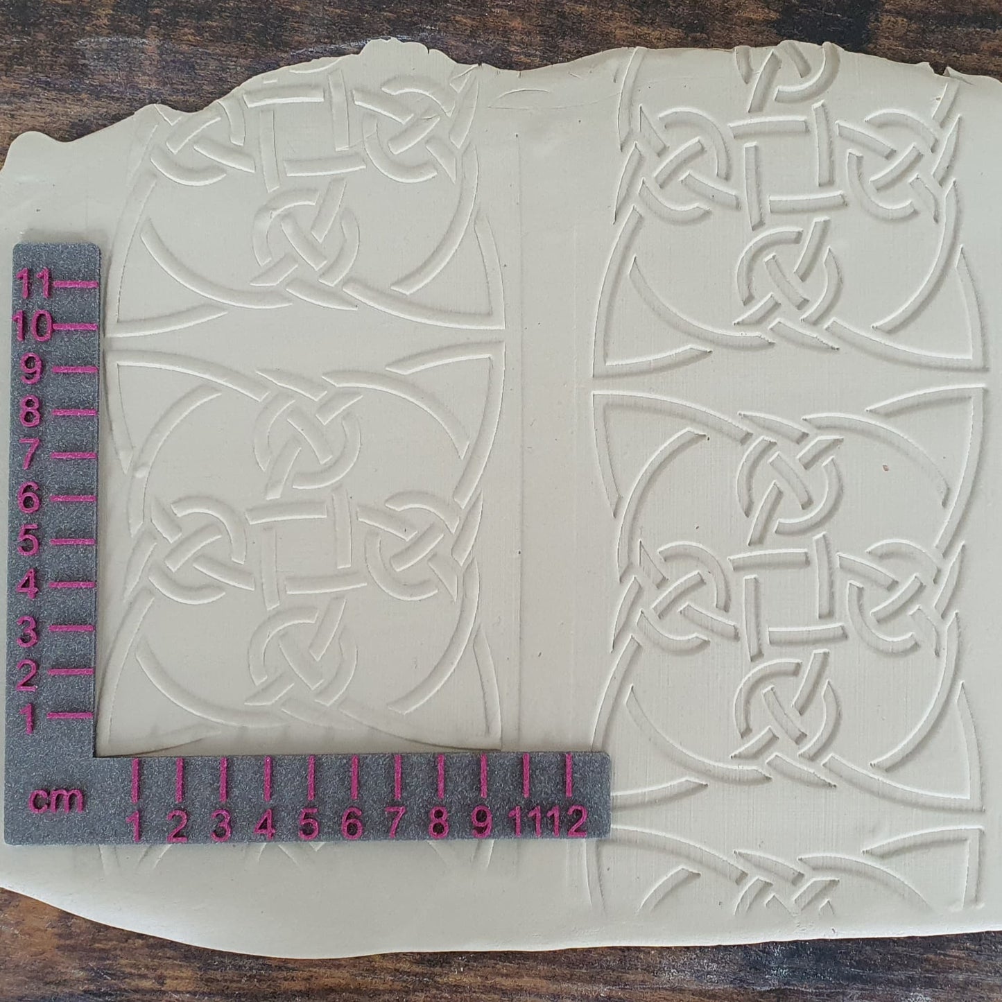 Prägerollen ( Set - Positiv & Negativ ) Keltische Motive #18