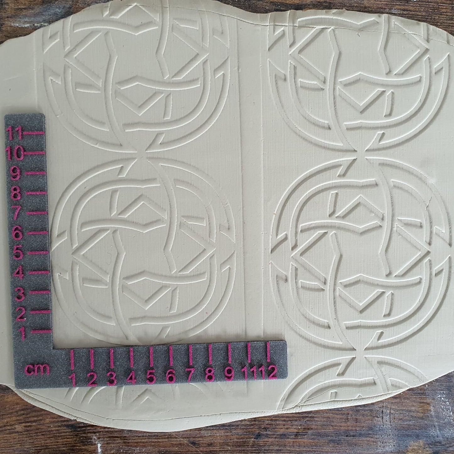 Prägerollen ( Set - Positiv & Negativ ) Keltische Motive #20