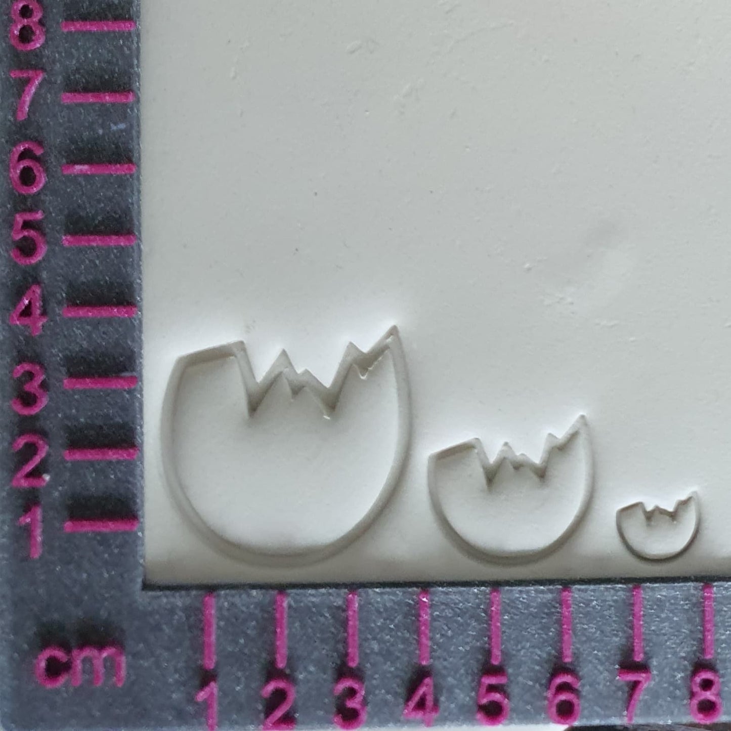 Stempelset Eier halb 3er Set