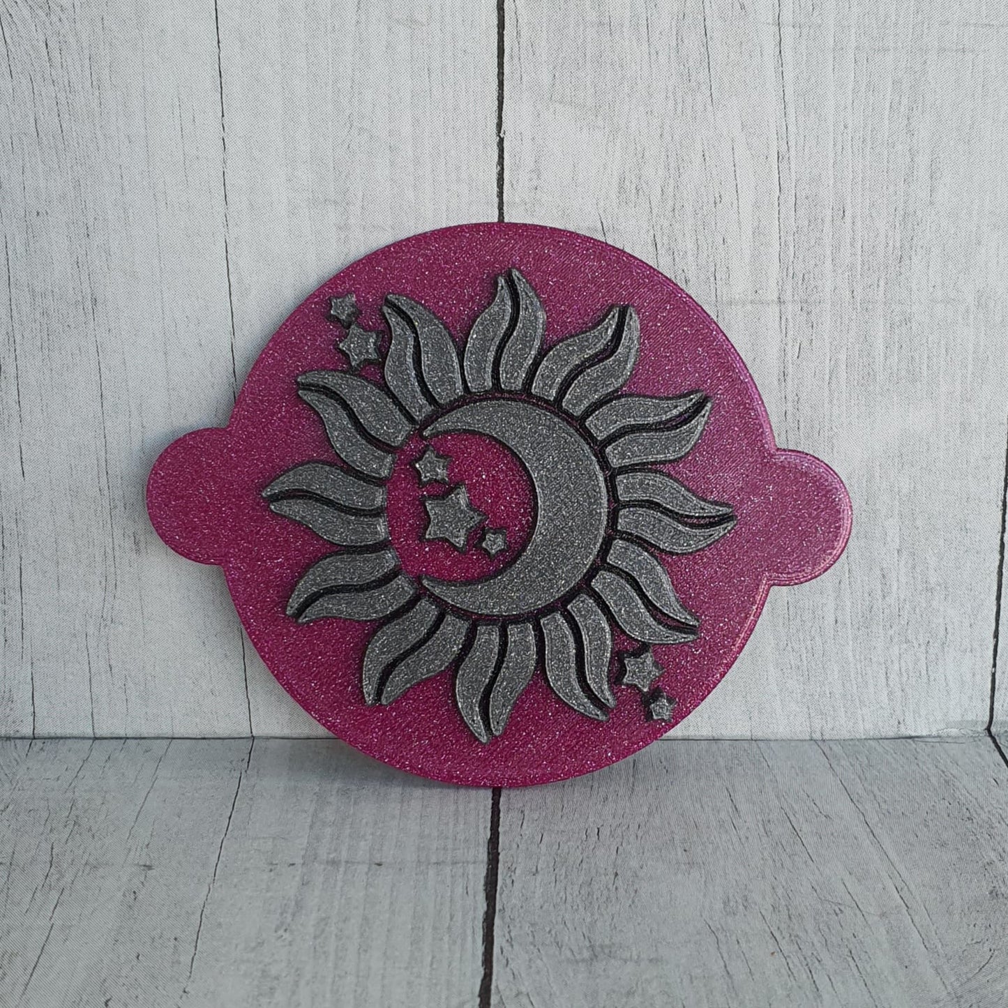 Stempelplatte Sonne Mond & Sterne