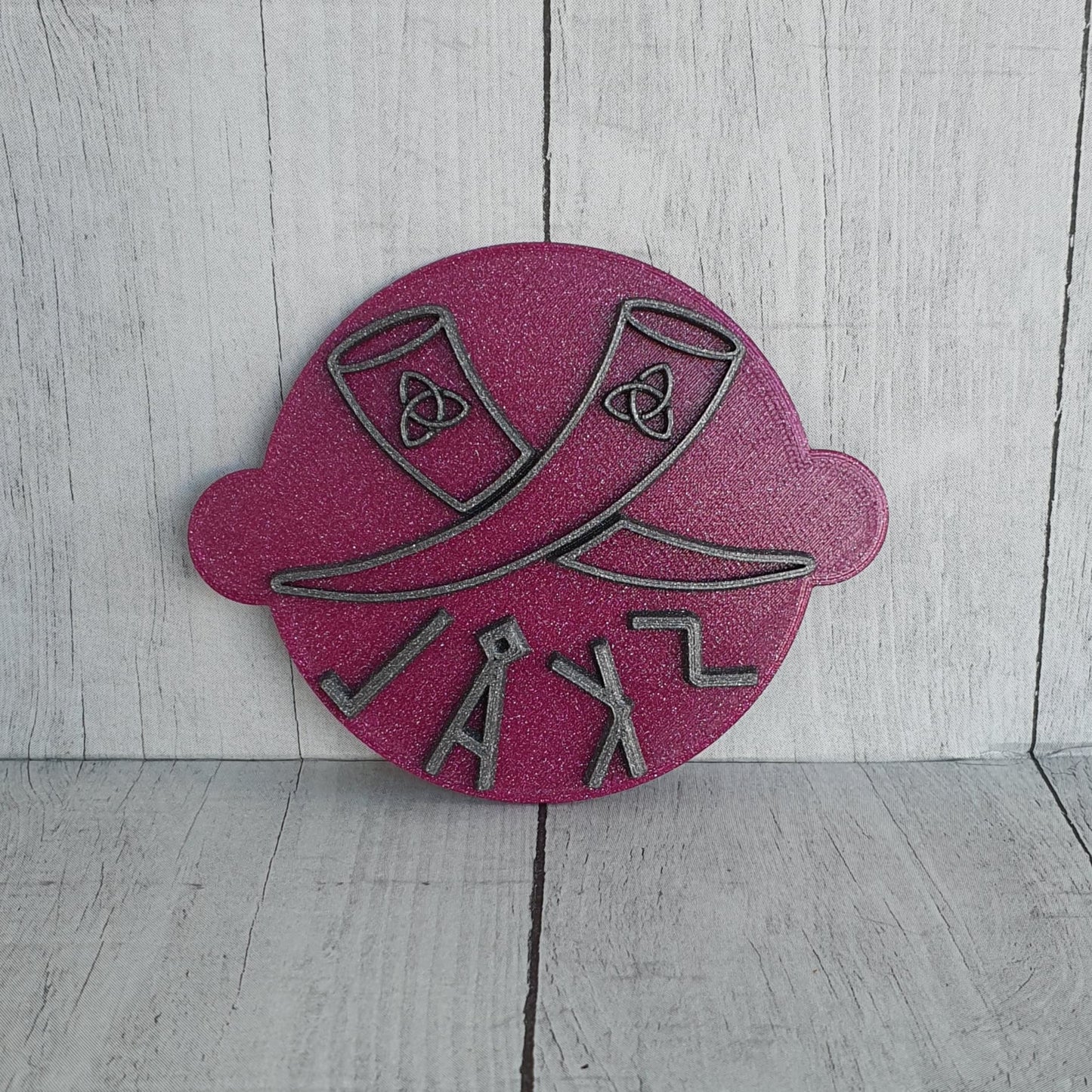 Stempelplatte SKÅL mit Trinkhörner