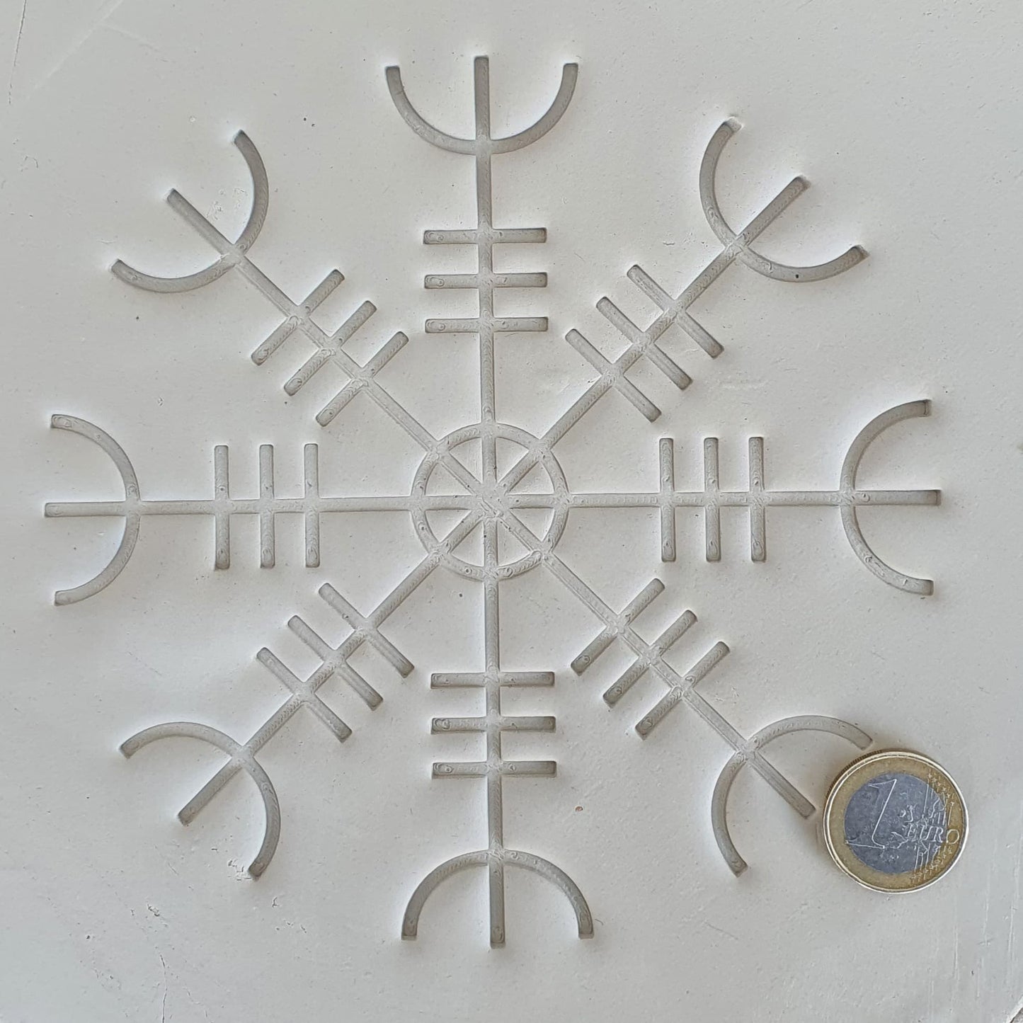 Stempelplatte Helm of Awe / Oegishjalmr