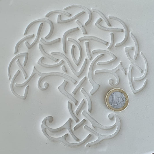 Timbre Plaque Arbre de Vie - Yggdrasil