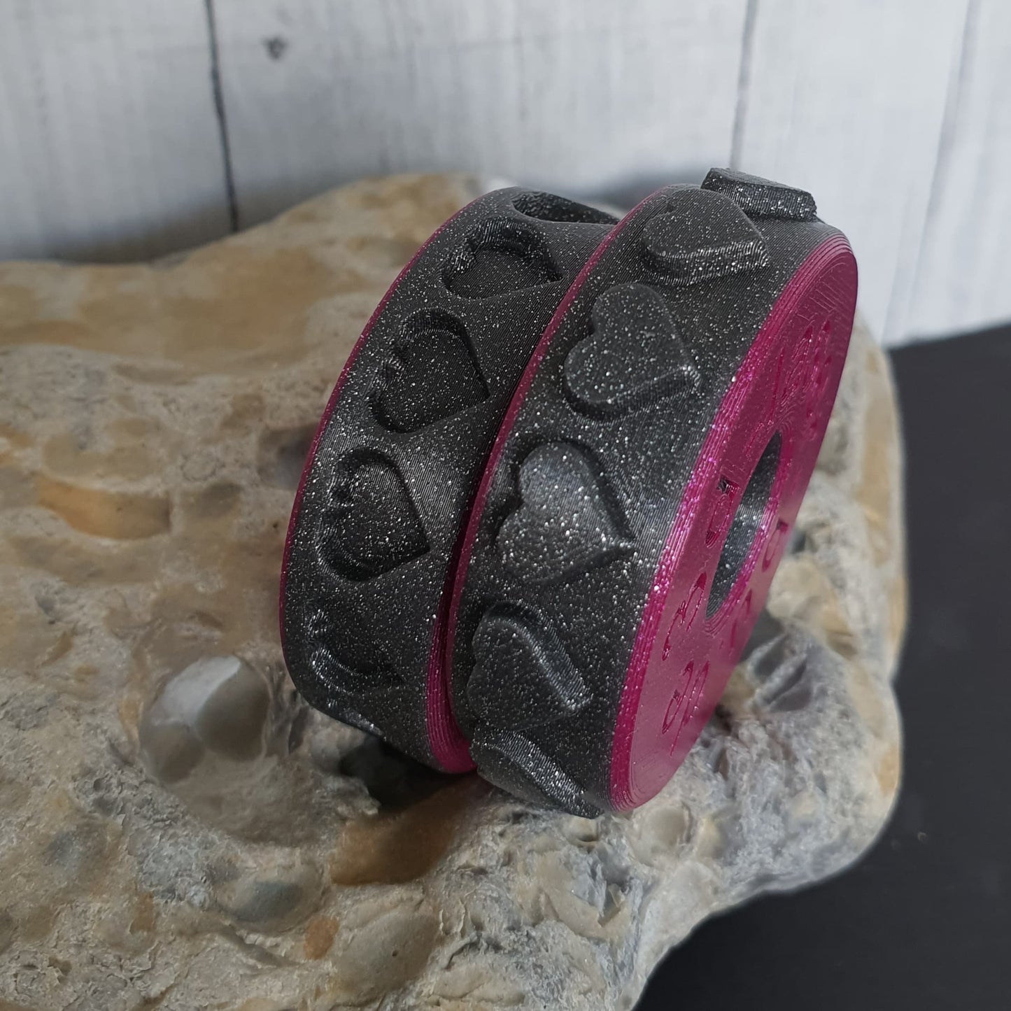 Motivrolle V2 - Herz / Herzen 15 mm