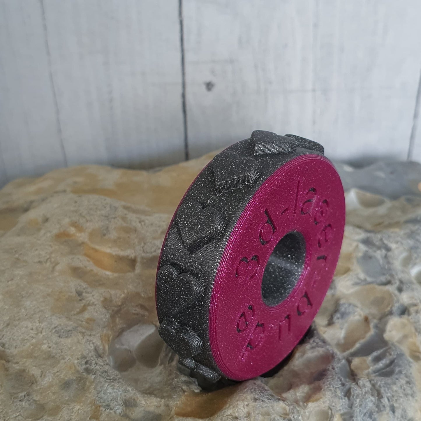 Motivrolle V2 - Herz / Herzen Quer 15 mm