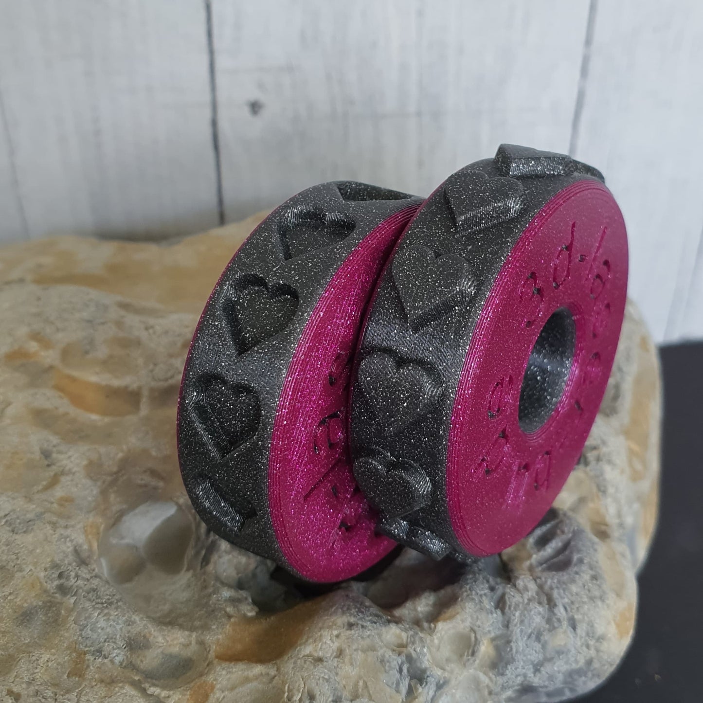 Motivrolle V2 - Herz / Herzen Quer 15 mm