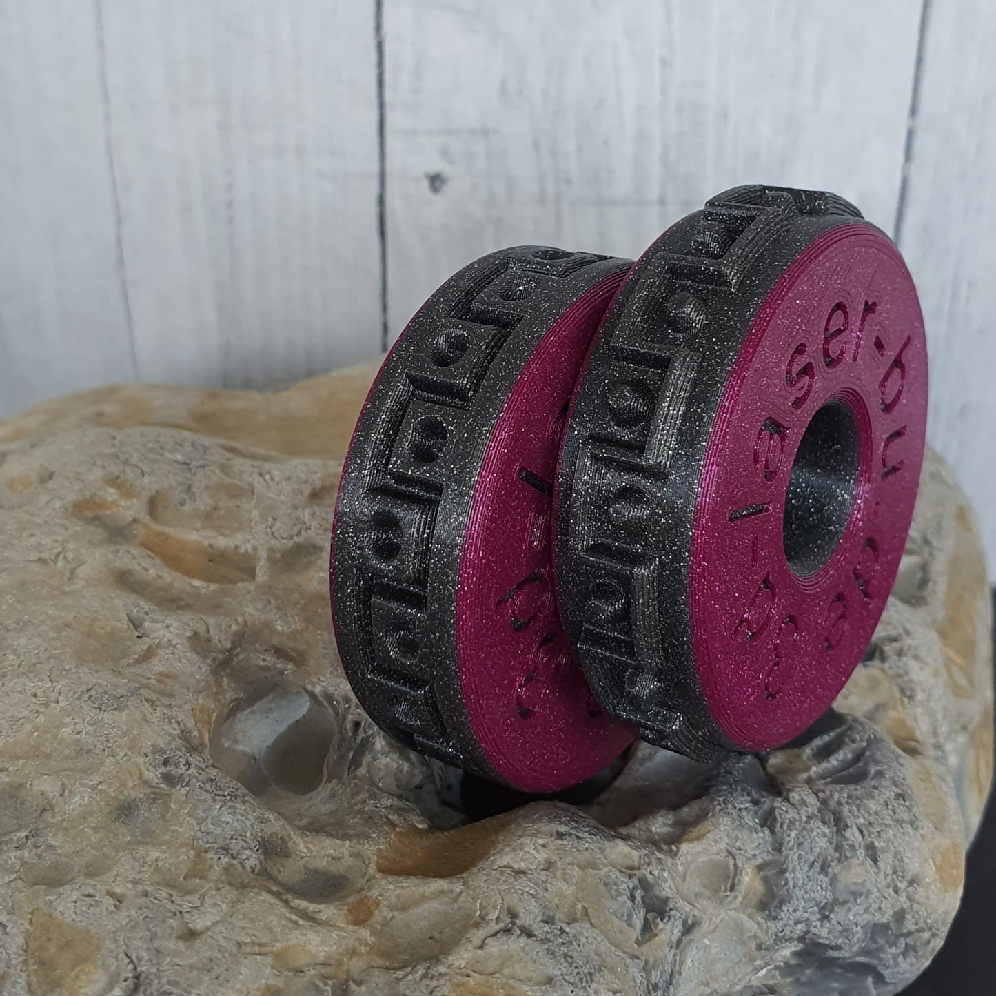 Motivrolle V2 - eckige Welle mit Punkt 15 mm