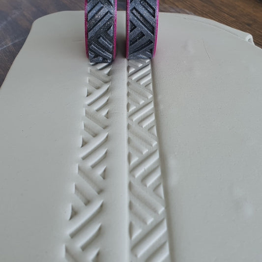 Rouleau motif V2 - étoile / étoiles 15 mm