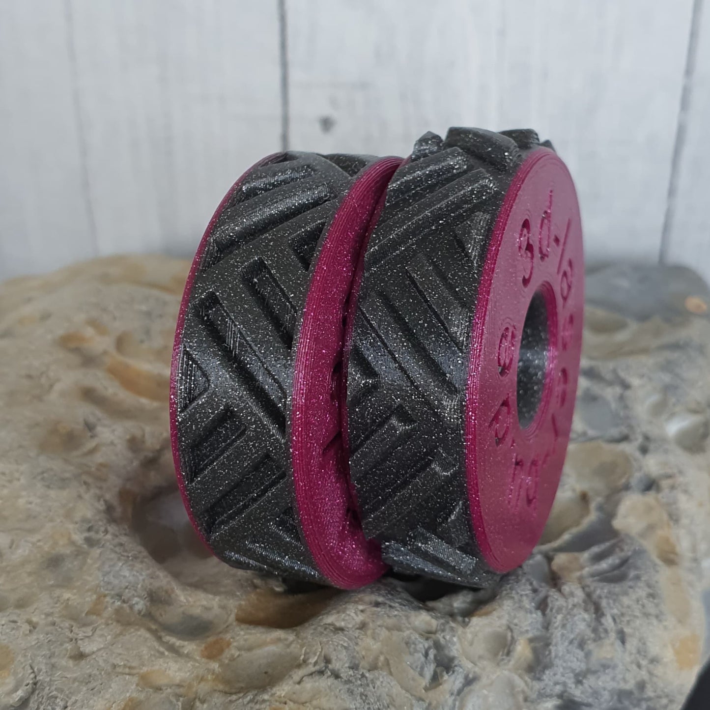 Motivrolle V2 - schräges Muster 15 mm