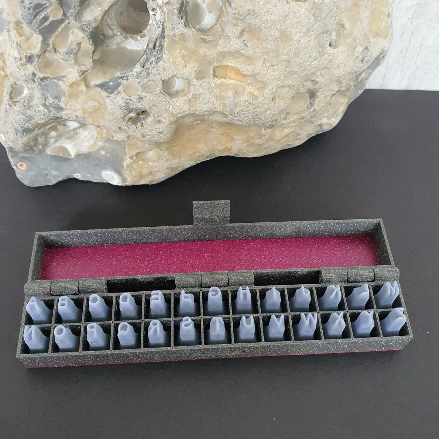 Stempelset Großbuchstaben Mini