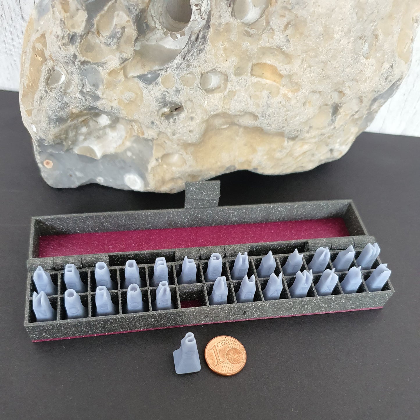 Stempelset Großbuchstaben Mini