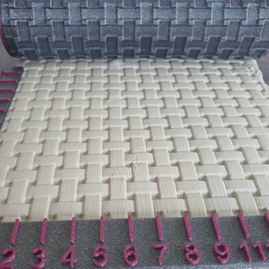 Structural roll basket weave I