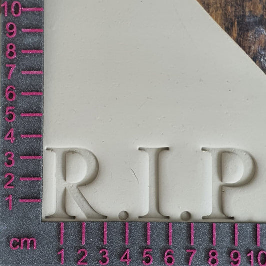 Stamp plate - RIP Rest in peace