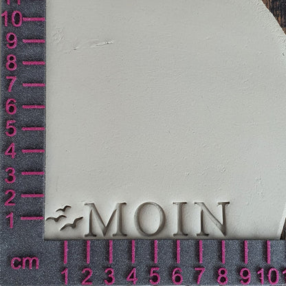 Plaque tampon - Moin / Mouettes