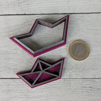 Ausstecher Papierboot mit Stempel