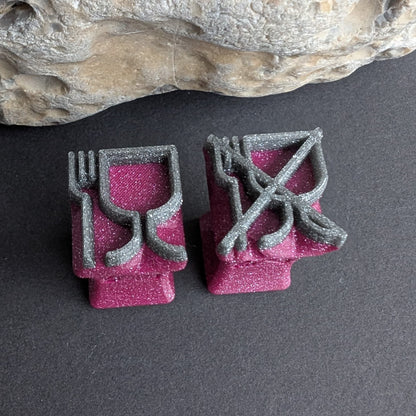 Stempel Lebensmitteleignung Piktogramm