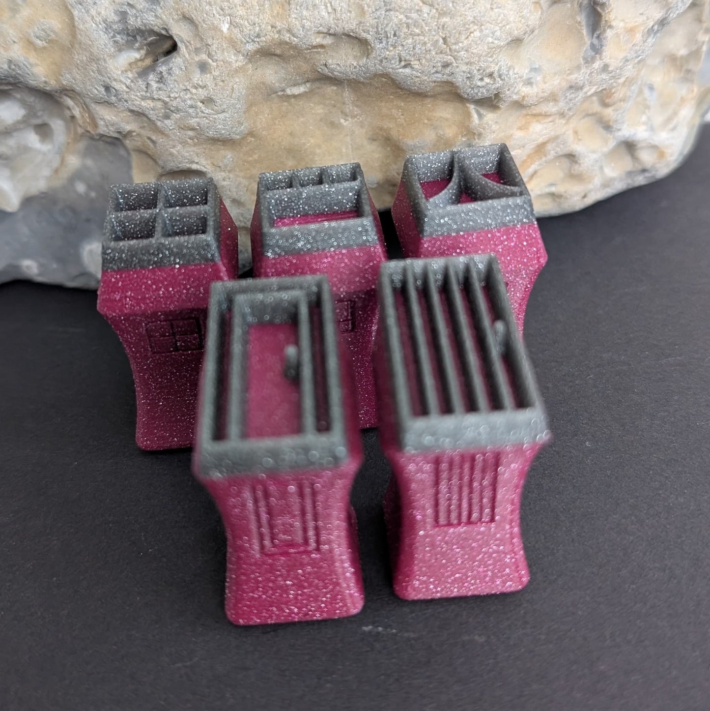 Stempelset Fenster & Türen 1 - Eckig