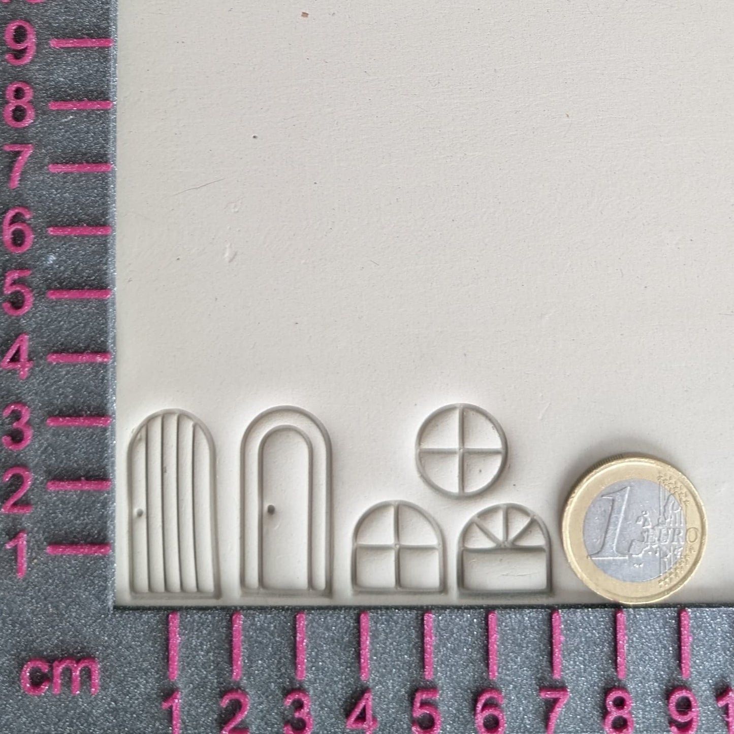 Stempelset Fenster & Türen 2 - Rundbogen