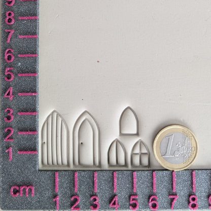 Stempelset Fenster & Türen 3 - Spitzbogen