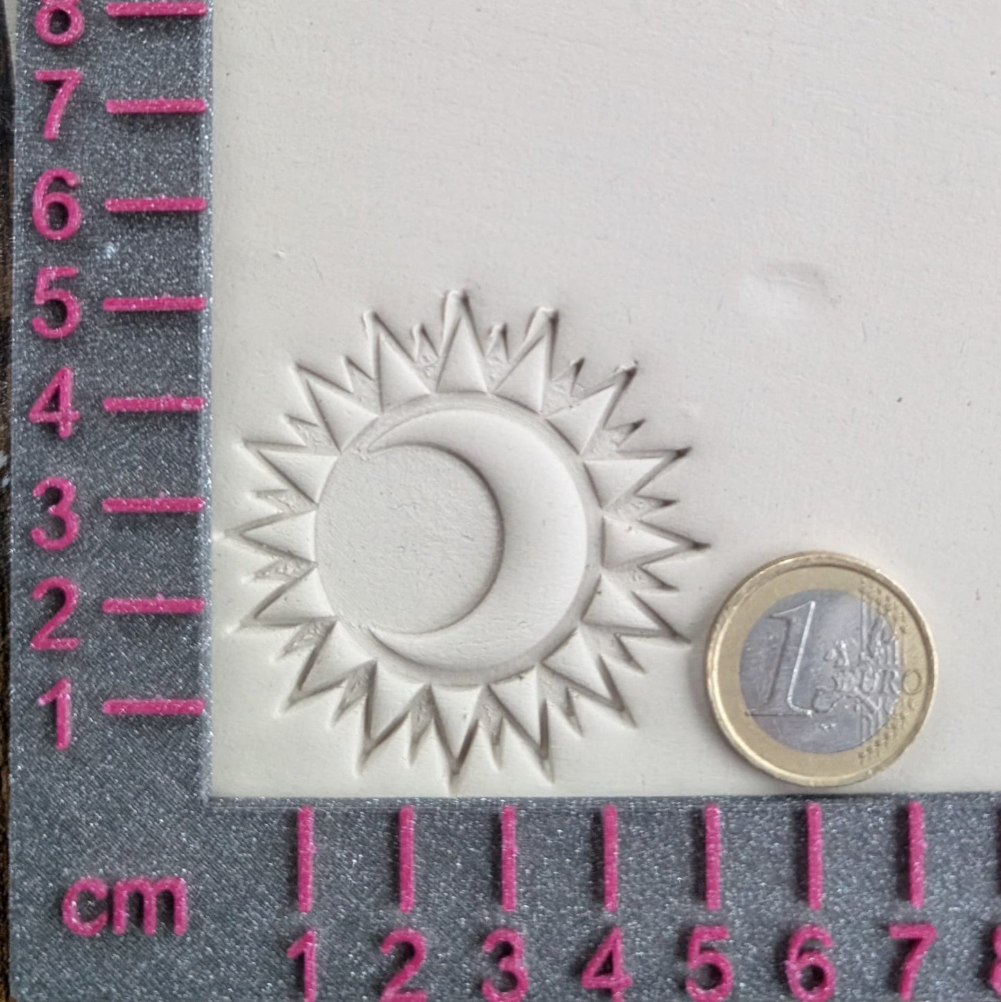 Stempelplatte Sonne