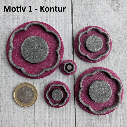 Stempelset Blumen