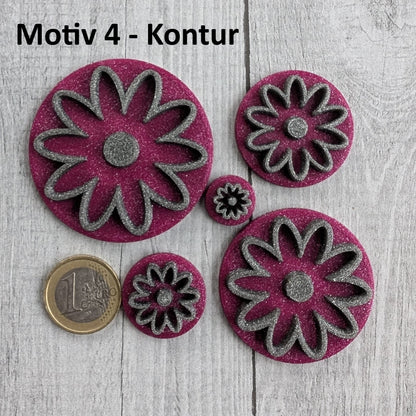 Stempelset Blumen