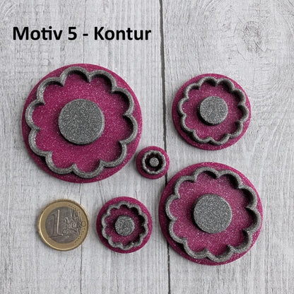 Stempelset Blumen