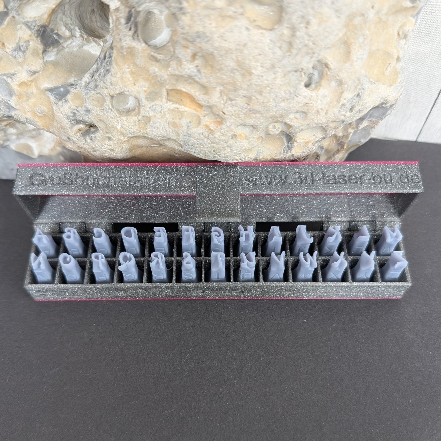 Stempelset Buchstaben Mini Handschrift