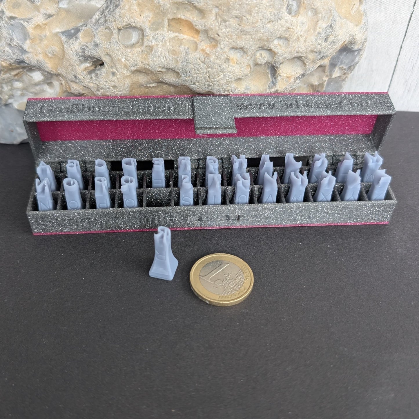 Stempelset Buchstaben Mini Handschrift