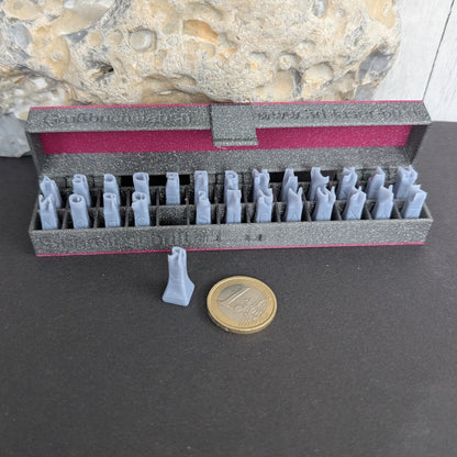 Stempelset Buchstaben Mini Handschrift