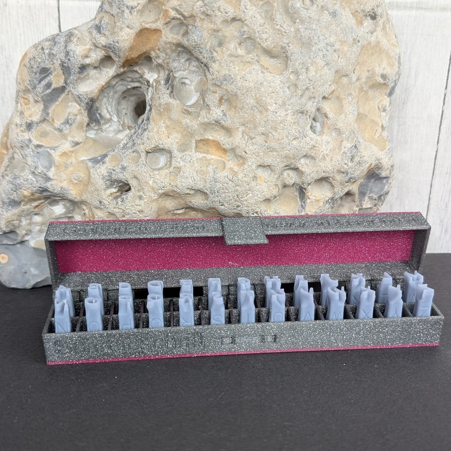Stempelset Buchstaben Mini Handschrift