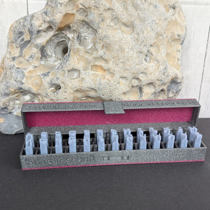 Stempelset Buchstaben Mini Handschrift