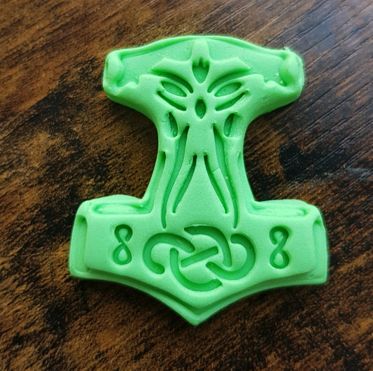 Mjölnir Thor's Hammer Cookie Cutter and Stamp