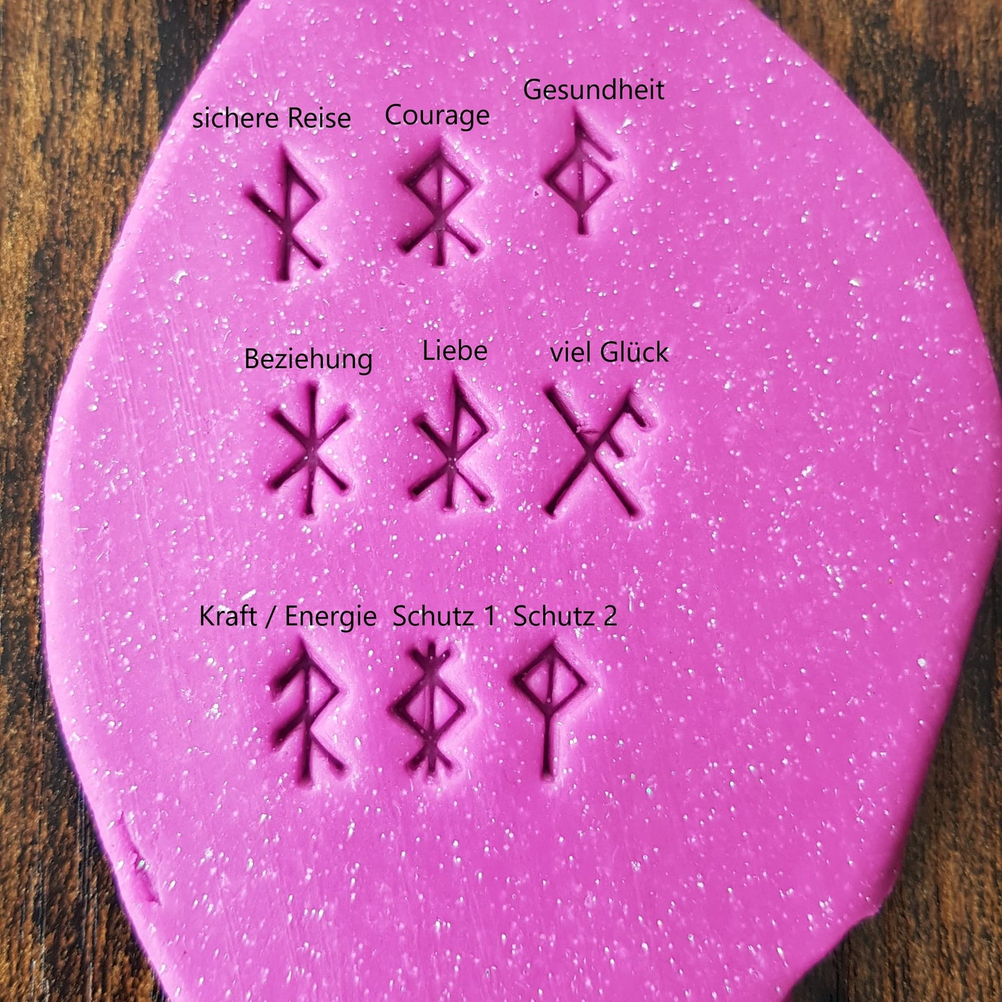 Set de tampons bind runes 