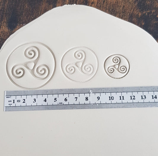 Triskele Circle Stamp Set (Set of 3)