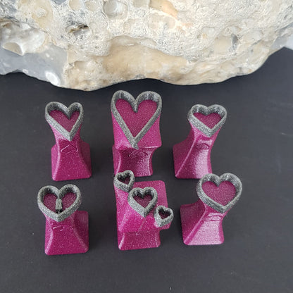 Heart Stamp Set ( Set of 6 )